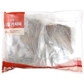 코스트코 알래스카 냉동 손질 두절 가자미 2kg MSC인증 아이스박스 발송, 1개