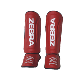 지브라 신가드 - [ZPRSB01] ZEBRA PRO Shin-Instep Guard red /권투 킥복싱 무에타이 MMA 종합격투기