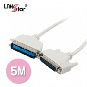 랜스타 LS-PRT-25C-5M 프린터케이블 DB25／M-CN36／M25C 5M, 1개