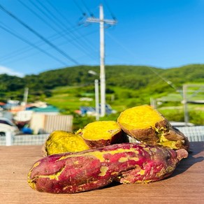 욕지도 밤고구마 포슬포슬 퍽퍽한 고구마 2024년산, 한입밤고구마 3kg, 1박스