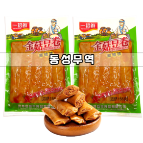 (동성무역) 팽이버섯 건두부말이 마라맛 155g 2 개, 2개