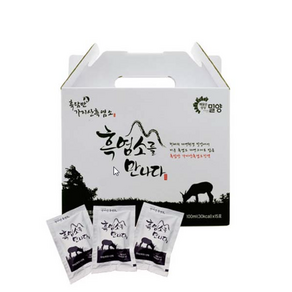 그린스프링 자연방목 흑담만 흑염소 진액 프리미엄 100ml 15개 선물