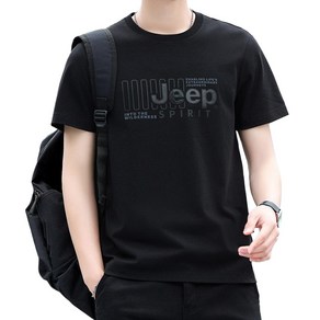 JEEP SPIRIT 지프 스피릿 남성용 라운드 반팔 티 캐주얼 루즈핏H-7022+양말