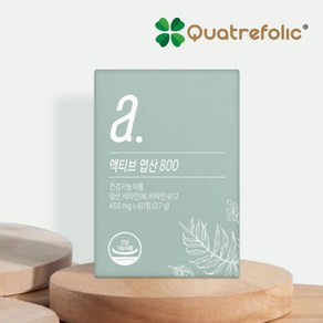 뉴트리모어 활성형 활성엽산 임신준비 임산부영양제 액티브엽산 800 2개월분 Quatefolic, 1개, 60정