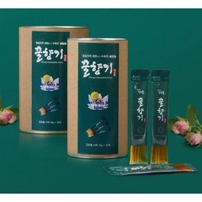 건강에 좋은 정순조감로꿀 건강한 오리지널 자연 벌꿀 정순조 감로꿀 스틱꿀, 10g, 60개