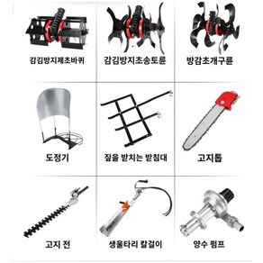 혼다 예초기 GX99 4행정 고출력 가솔린 예초기 + 액세서리, 13. 개구륜, 1개