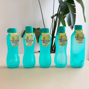 히카리 초경량 라탄물병 300ml 500ml 750ml 1000ml, 라운드스크류, 블루, 1개