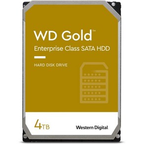 Westen Digital 4TB WD Gold Entepise Class 내장 하드 드라이브 7200RPM SATA 6Gbs 256MB Cache 3.5 WD4003FRYZ