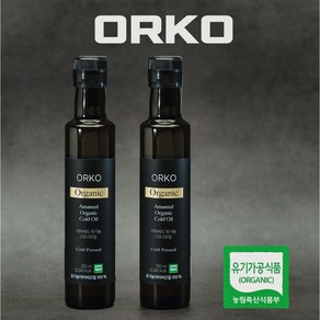 2개입 유기농 아마씨오일250ml 냉압착