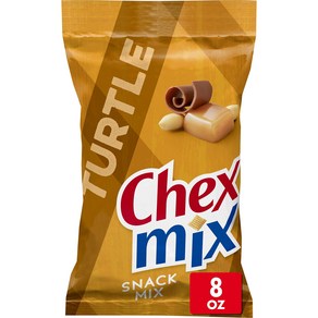 Chex Mix Snack Mix Tutle Indulgent Snack Bag 8 oz Chex Mix 스낵 믹스 거북이 마음껏 즐길 수 있는 스낵 백 8oz, 1개, 226g