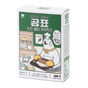 곰표 통밀 버터쿠키믹스 200g, 2개