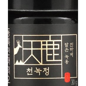 Cheong Kwan Jang 천녹정 한국 홍삼 녹용 30g(1.06oz) 중년영양소, 301.06정, 1개, 30g