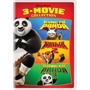 Kung Fu Panda: 3-Movie Collection [DVD] 쿵푸 팬더: 3편의 영화 컬렉션 [DVD], 1개, 기타