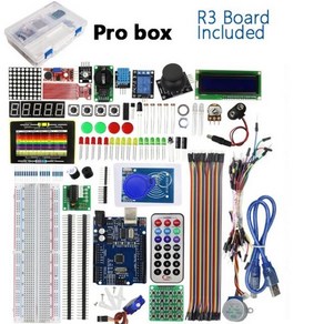 R3 스타터 키트 Aduino 업그레이드 버전 830 TiePoints Beadboad Mega 328P Electonic DIY Kit 호환, 01 1 BOX Kit