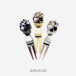 [GOLFUN] 골펀 해적스컬 디봇툴 그린보수기 볼마커