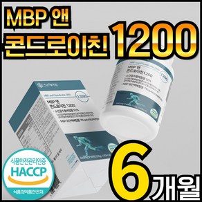 저분자 MBP 콘드로이친 1200 식약처 해썹 인증, 60정, 6개