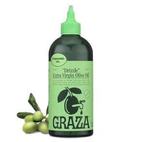 Gaza Dizzle Exta Vigin Olive Oil 그라자 드리즐 엑스트라 버진 올리브 오일 500ml 2팩, 1개, 350ml