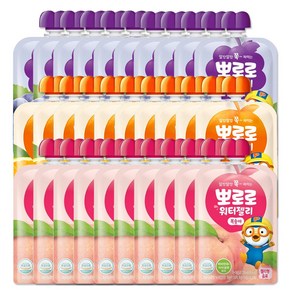 해호 뽀로로 워터젤리 120ml 30개, 1세트