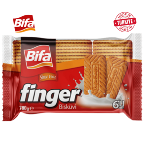 BIFA Halal Finge Biscuits Tukiye 비파 할랄 핑거 비스킷 튀르키예, 5개, 780g