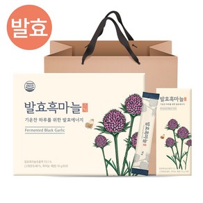 발효 흑마늘 진액 스틱 10g, 30개, 10ml