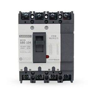 상도일렉트릭 산업용 배선차단기 SBE-104 4P (20A/30A/40A/50A/75A/100A) 경제형, 50A, 1개