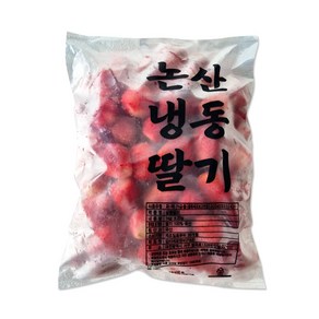 코리원 논산 냉동딸기(A등급~) 1kg(과일 빙수 디저트), 1kg, 1개