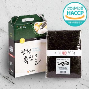 [웰굿] HACCP 광천 재래생김 선물세트(100매), 없음, 1개