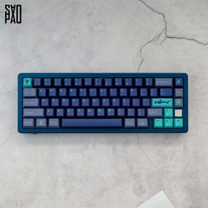 사오파오 GMK 귀상어다크 st. 키캡 PBT 체리 5면 염료승화 (134키)