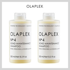 [OLAPLEX] 올라플렉스 No. 4 본드 메인터넌스 샴푸, 250ml × 2개, 250ml, 2개