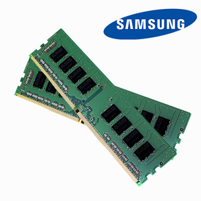 삼성전자 삼성 데스크탑메모리 DDR4 16GB PC4-19200 2400T 램(RAM)>>데스크탑용, DDR4 16GB 19200 2400T 양면