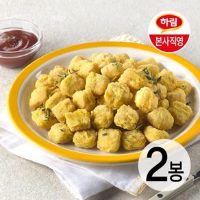 하림 굿초이스 팝콘치킨 1kg 2개