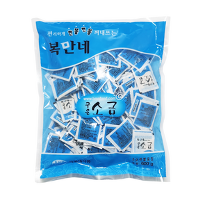 편리하게 한봉한봉 꺼내쓰는 복만네 구운 소금 3gx200봉(600g), 600g, 1개