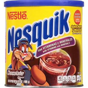 네스퀵 Nestle 네스퀵 초콜릿 맛 분말 399g 캔, 1개입, 1개