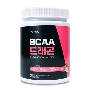 오늘의바디 드래곤 필수 아미노산 BCAA 복숭아맛, 1개, 500g