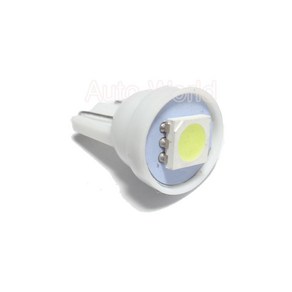 12v T10 led 전구 미등 실내등 번호판등 2칩 4칩 31mm 36mm 확산형, 1번 T10전방형 1칩 화이트 LED, 1개, 1번 T10전방형 1칩 화이트 LED