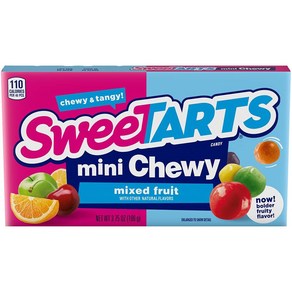 SweeTARTS 미니 츄이 캔디 170g6온스 12개 팩 564853, 혼합 과일 498600 _3.75 Ounce (Pack, 170g, 1개