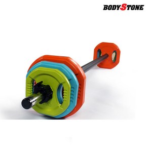 [바디스톤] 바디펌프 20KG 전용세트 역기세트 원터치 마구리, 1개
