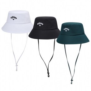 [한국캘러웨이정품] 25년 캘러웨이 우먼스 미니 로고 (WMS MINI LOGO) 여성용 버킷햇 GF, 1개, 화이트