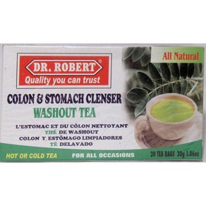 D Robet Colon & Stomach Cleanse Tea -20Tbags/30g 닥터 로버트 콜론 앤 위 클렌저 티 -20Tbags/30g, 1개, 30g