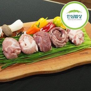 총2kg 안심밥상 한돈 뒷고기 500g x 4팩, 4개