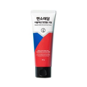 멘소래담 더블액션 핫앤쿨 크림, 80g, 1개