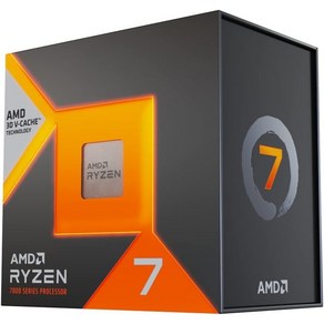 AMD Ryzen 7 7800X3D(쿨러 제외) 4.2GHz 8코어/16스레드 100MB 120W 100-100000910WOF