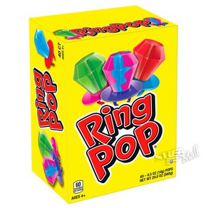 탑스 링 팝 버라이어티 40개 TOPPS RING POPS, 560g