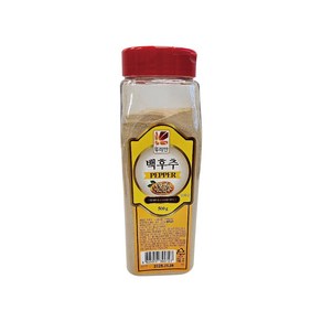 뚜레반 백후추 (분말용기) 500g, 1개