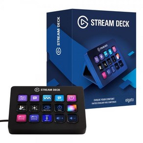 엘가토 STREAM DECK MK 2 LCD버튼 원터치 제어 인터페이스 20GBA9901, 1개