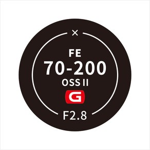 [코엠스킨] 소니 FE 70-200 GM2 F2.8 2세대 렌즈 뒷캡 스킨, 1개