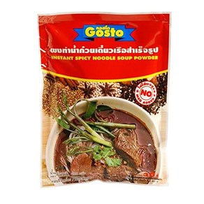 태국 고스토 스파이시 누들 스프 파우더 208g 쌀국수재료 Gosto INSTANT SPICY NOODLE SOUP POWDER