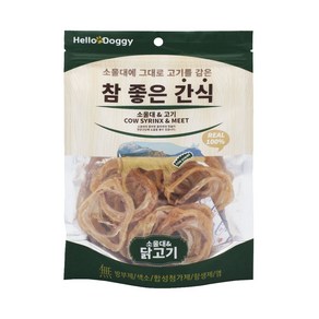 참좋은간식 소울대 반려견 구강 건강 강아지 개껌 치석제거 놀이 훈련 칭찬 수제껌, 소울대 닭고기, 1개