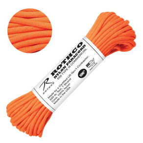 로스코 파라코드 낙하산줄 오렌지 ORANGE 100FT 30M, SAFETY ORANGE_194