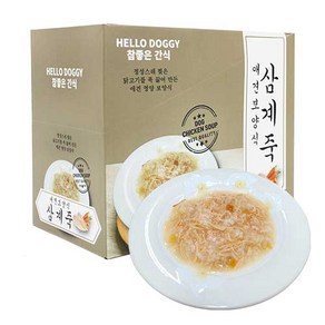 참좋은간식 애견보양식 삼계죽, 삼계맛, 80g, 60개